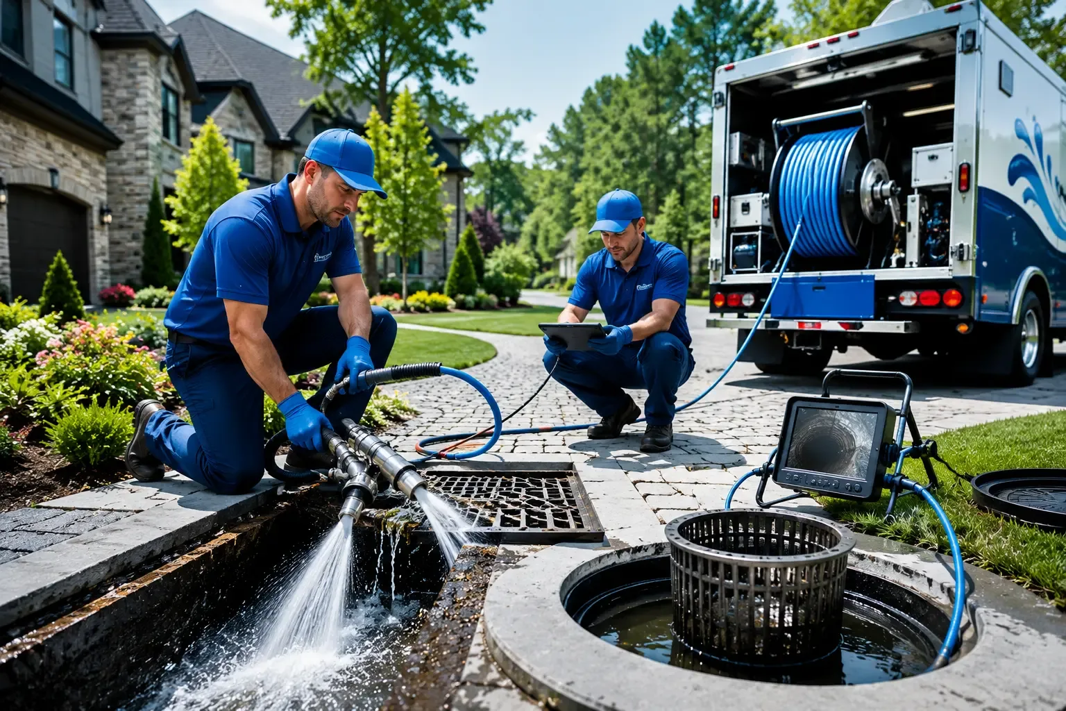 Local outdoor drain cleaning professionals in Valley View, PA