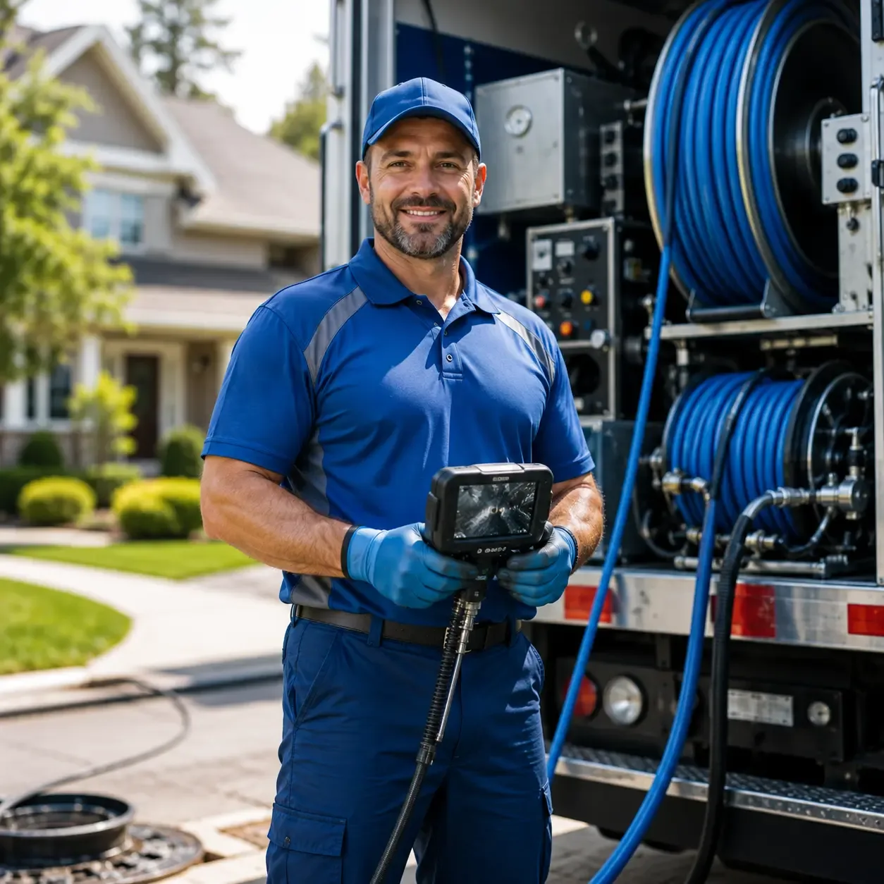 Local outdoor drain cleaning specialists in Valley View, PA